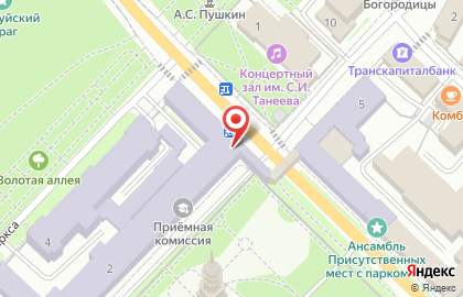 Территориальное управление Федерального агентства по управлению государственным имуществом в Калуге на карте