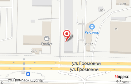 Магазин автотоваров Форсаж в Комсомольском районе на карте