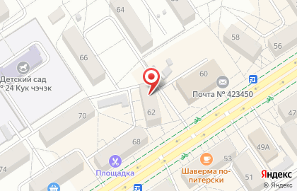 Альтернативная оценка на карте