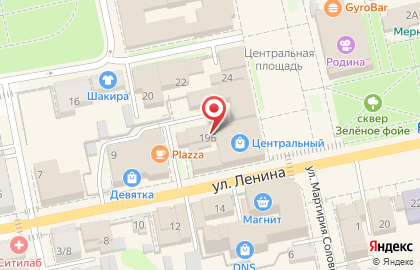 Торгово-монтажная компания Сккиф на площади Ленина на карте