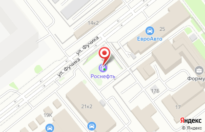 Технический центр Роснефть в Фрунзенском районе на карте