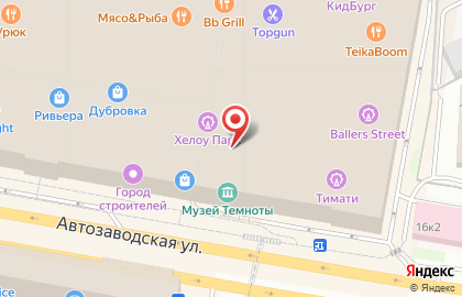 Магазин профессиональной косметики Матрёшка на Автозаводской улице на карте