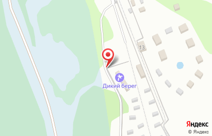 Дикий берег на карте
