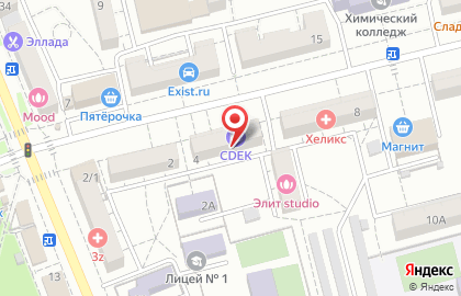 Компания Финам на улице Павлова на карте