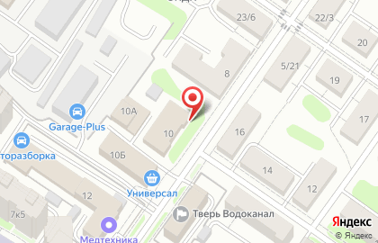 Буфет в Твери на карте