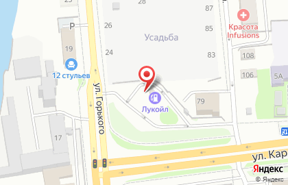АЗС в Ижевске на карте