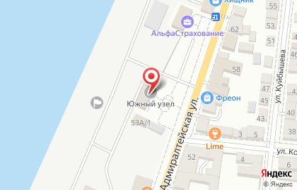 Центр поддержки предпринимательства Астраханской области на карте