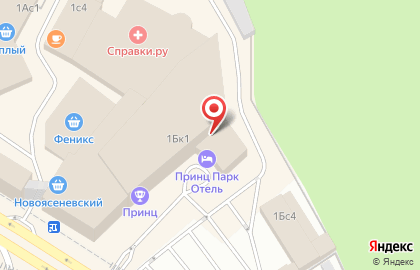 Магазин 220 Вольт на Новоясеневском проспекте на карте