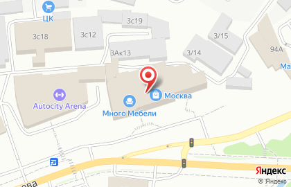 Матрас Торг на улице Сергеева на карте