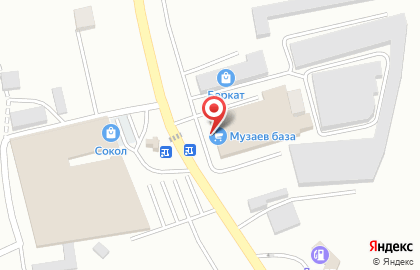 Торговая база Музаев на карте