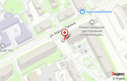 Мастерская по ремонту обуви на улице Бориса Панина на карте