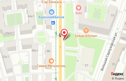 Пенный дворик на Тульской на карте