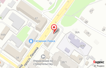 Туристическое агентство Vip-Тур на проспекте Ленина на карте