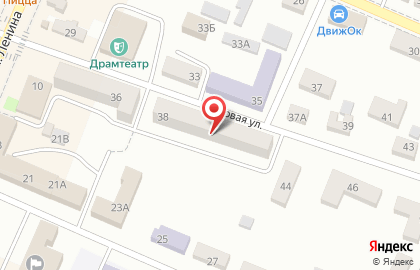 Автошкола Автомобилист на Садовой улице в Новошахтинске на карте