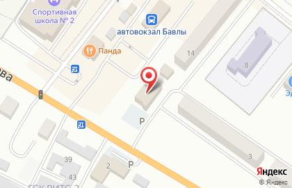 Фирменный салон Tele2 в Бавлах на карте