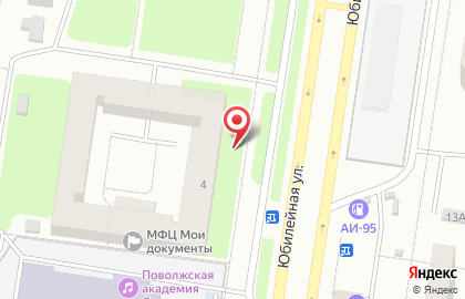 ОАО Первобанк на Юбилейной улице на карте