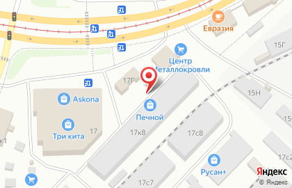 Магазин Орто на улице Пойма на карте