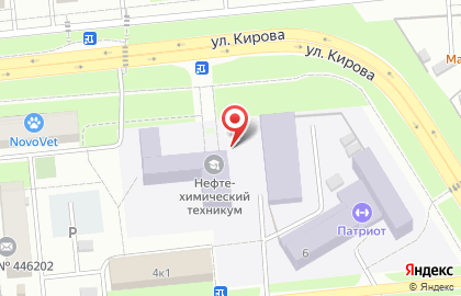 ННХТ на карте