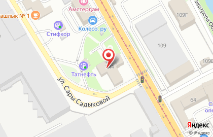 Альфа Строй на улице Габдуллы Тукая на карте