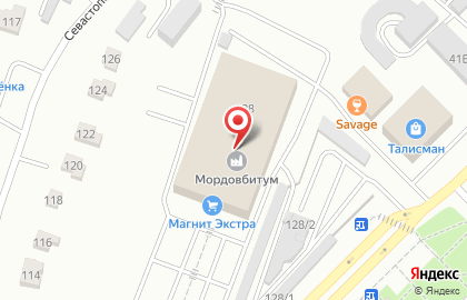 Кафе-столовая "Маруся" на Севастопольской улице на карте