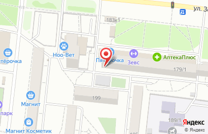 Спортивно-оздоровительный центр Квадро в Кировском районе на карте