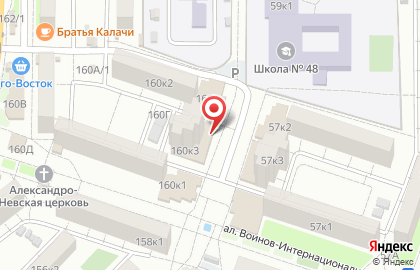 Салон-парикмахерская Ева на улице Николая Островского на карте