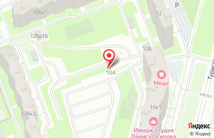 Автостоянка Меркурий на карте