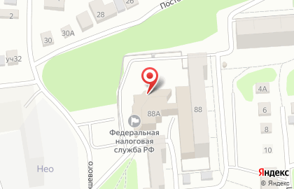 ИФНС, Инспекция Федеральной налоговой службы России по Ленинскому району г. Ижевска на карте