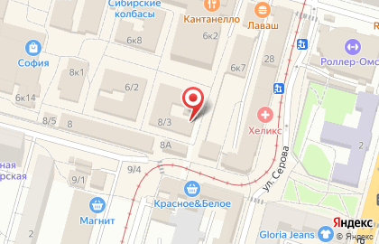 Столовая Русская кухня в Ленинском районе на карте