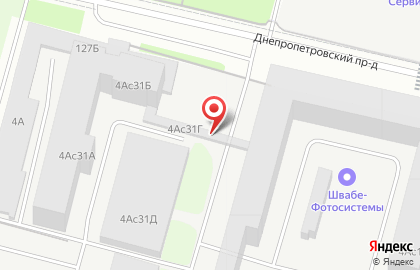 ЗАО Банк ВТБ 24 в Днепропетровском проезде на карте