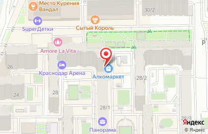Мини-маркет Аком на Восточно-Кругликовской улице на карте