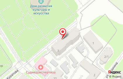 UPS на улице Куратова на карте