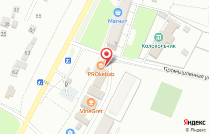 Киоск фастфудной продукции, г. Жигулёвск на Морквашинской улице на карте