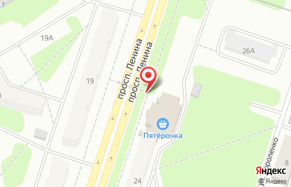 Реабилитационный центр для лечения от наркомании и алкоголизма «Мечта» на проспекте Ленина на карте