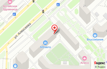 Славянка в Красноярске на карте