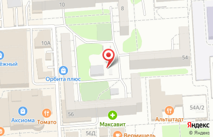 Киоск по продаже питьевой воды, Коминтерновский район на улице Генерала Лизюкова на карте