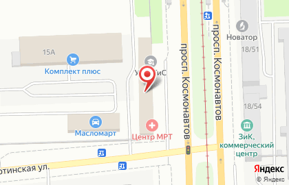 Центр МРТ на проспекте Космонавтов, 15 на карте