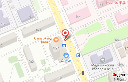 Социальная аптека Столички на Новогиреевской улице на карте