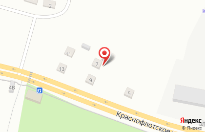 Артстрой на Краснофлотском шоссе на карте