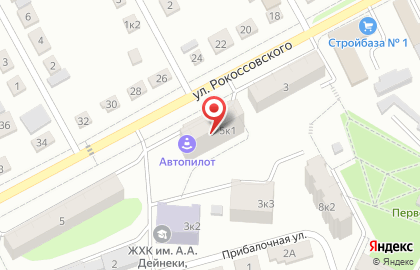 Магазин продуктов Флакс на карте