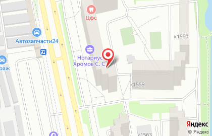 Штаб народной дружины района Крюково на карте
