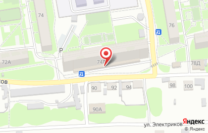 Банкомат СберБанк на Парашютной улице, 74а на карте
