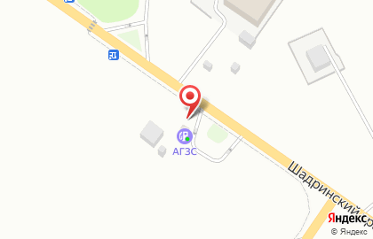 АГЗС в Кургане на карте