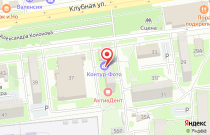 Магазин развивающих игрушек Радость на Клубной улице на карте