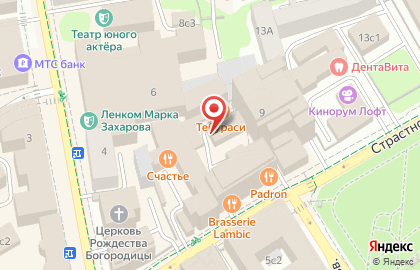 Камчатка на Пушкинской на карте