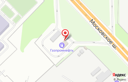 АЗС Газпромнефть на Московском шоссе, 296 на карте