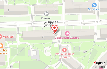 Магазин Стройхозтовары в Московском районе на карте