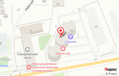 Клиника эстетической стоматологии и косметологии Династия на карте