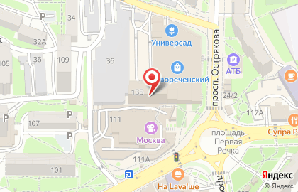 Магазин Одна цена в Фрунзенском районе на карте