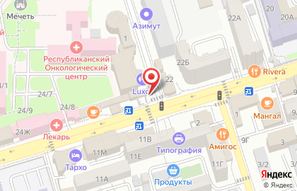 Гастроном Мадина в Кировском районе на карте